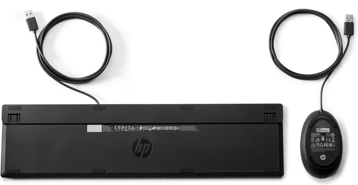 Wired Desktop 320MK Keyboard and Mouse - Qwerty Int'l