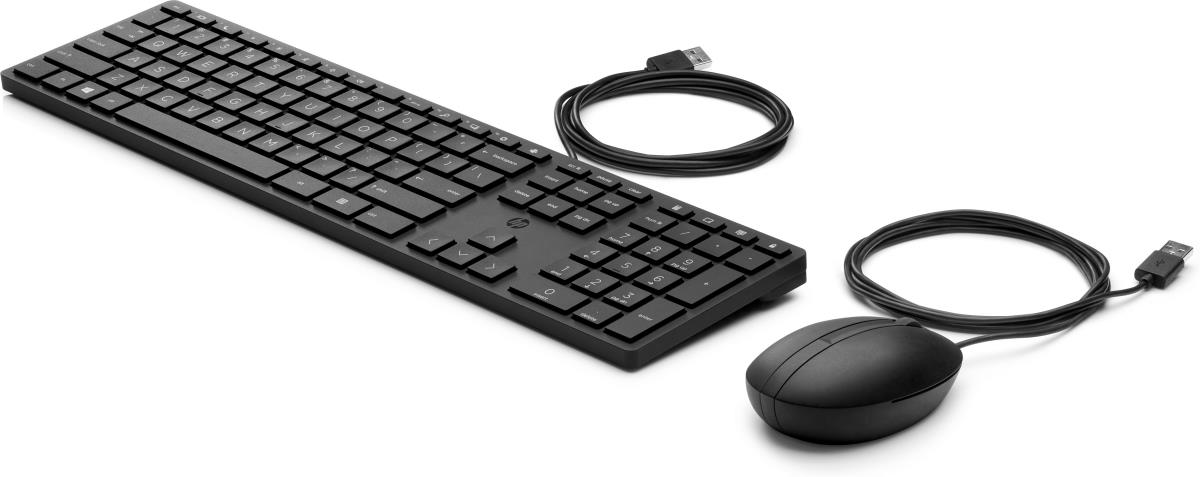 Wired Desktop 320MK Keyboard and Mouse - Qwerty Int'l