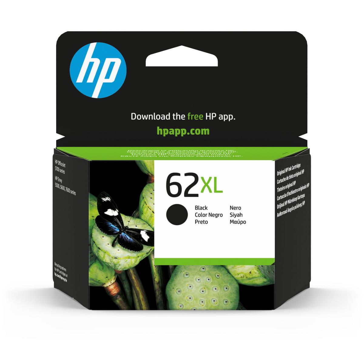 Ink Cartridge - No 62xl - 600 Pages - Black