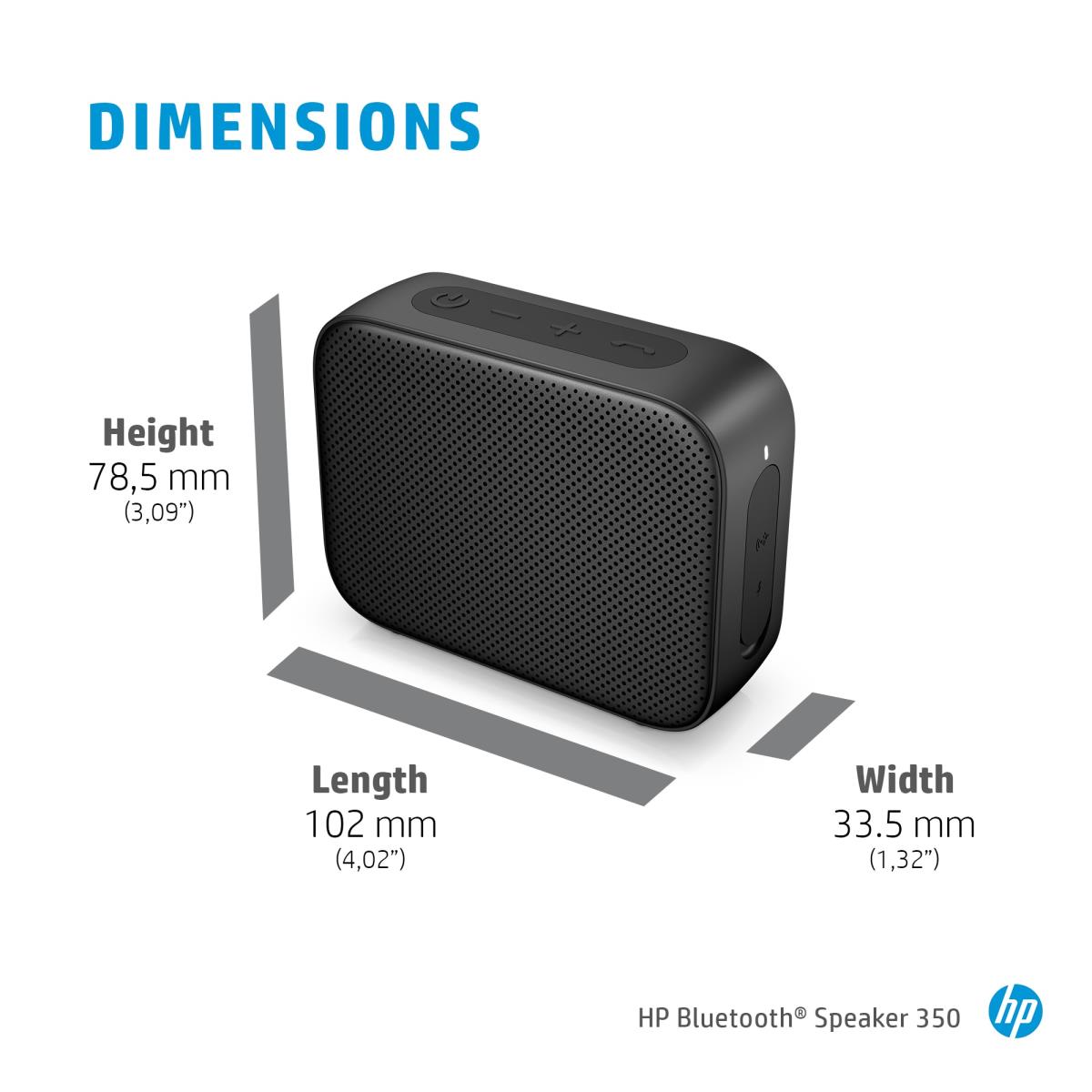 Bluetooth Speaker 350 - Blue