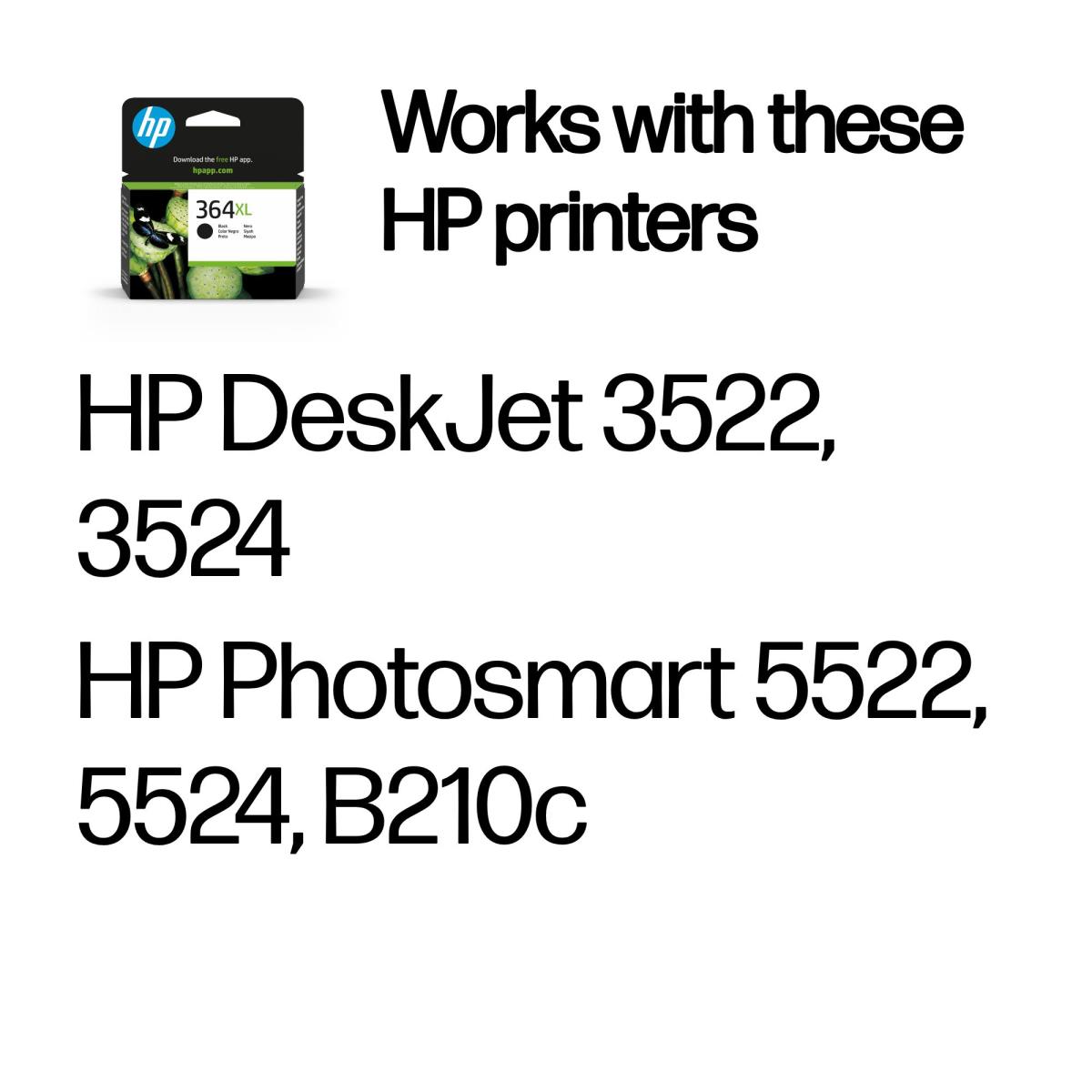 Ink Cartridge - No 364XL - 550 Pages - Black
