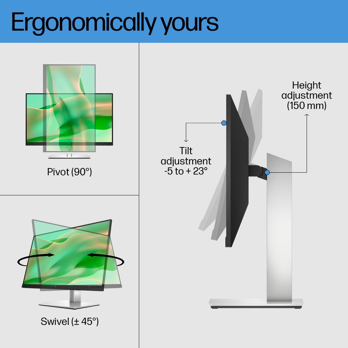 Desktop Monitor - E24 G4 - 24in - 1920x1080 (FHD) - IPS