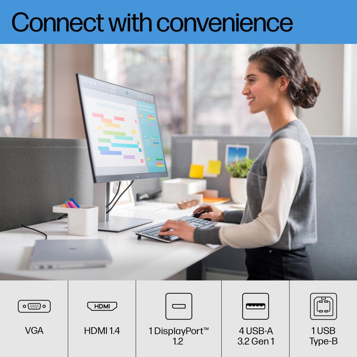 Desktop Monitor - E27q G4 - 27in - 2560x1440 (QHD) - IPS