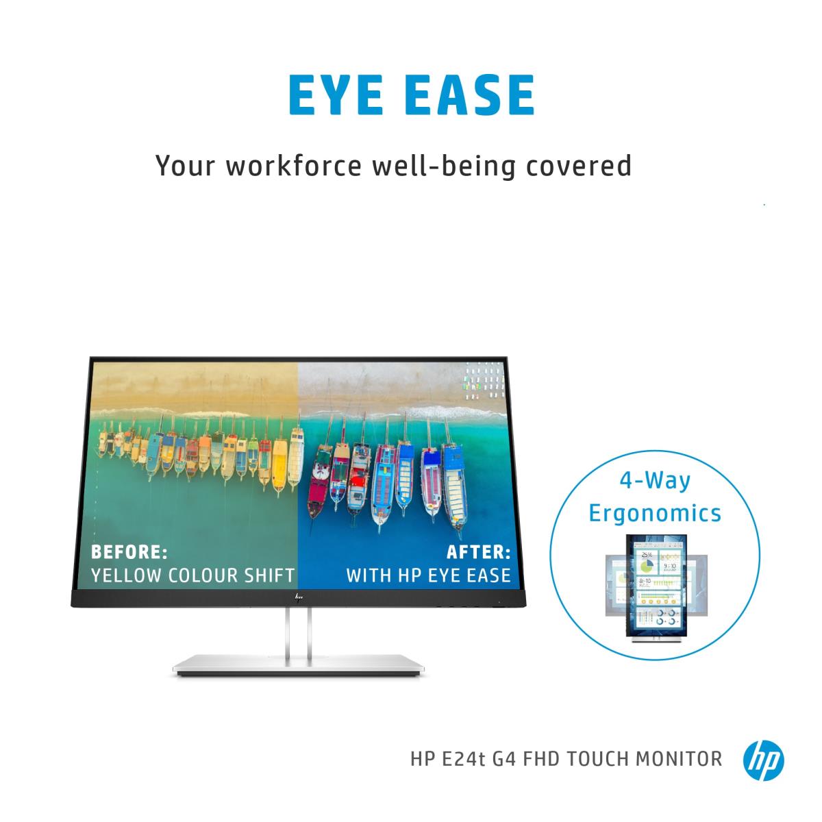 Desktop Monitor - E24t G4 - 24in - 1920x1080 (FHD) - IPS