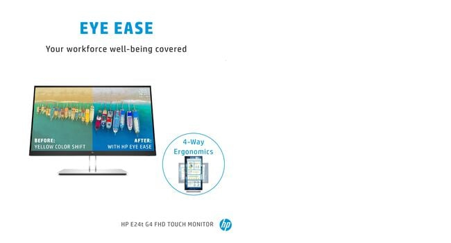 Desktop Monitor - E24t G4 - 24in - 1920x1080 (FHD) - IPS