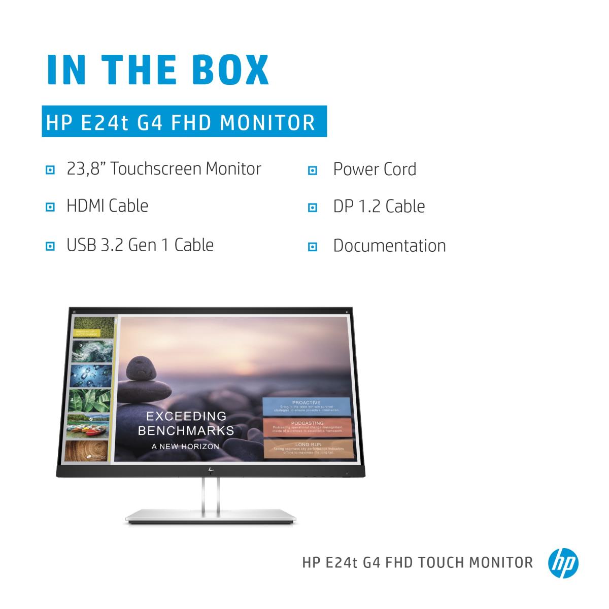 Desktop Monitor - E24t G4 - 24in - 1920x1080 (FHD) - IPS