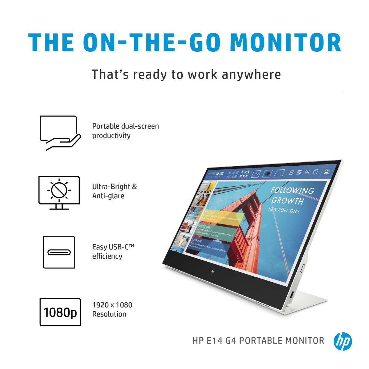 Portable Monitor - E14 G4 - 14in - 1920x1080 (FHD) - IPS