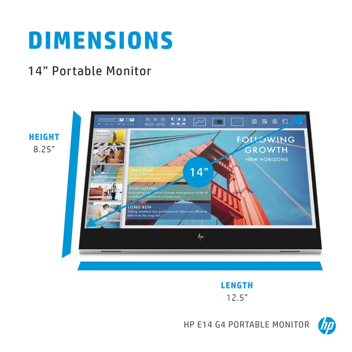 Portable Monitor - E14 G4 - 14in - 1920x1080 (FHD) - IPS