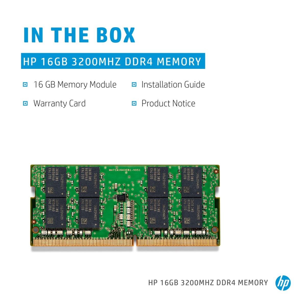 Memory 8GB 3200MHz DDR4