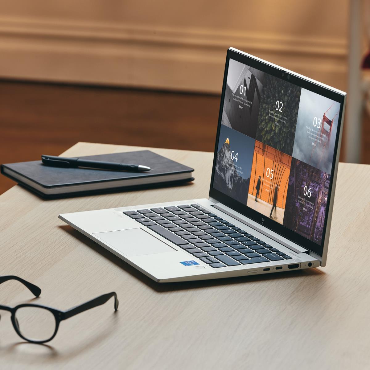 EliteBook 830 G8 - 13.3in - i5 1135G7 - 8GB RAM - 256GB SSD - Win10 Pro - Qwerty US/Int'l