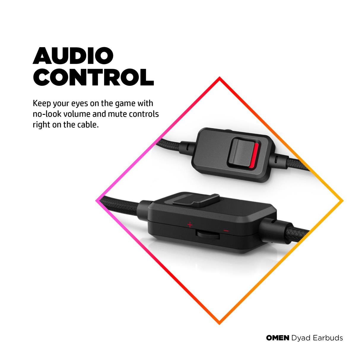 Headset OMEN Blast Gaming - Stereo - USB - Black