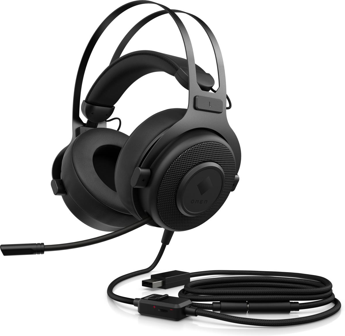 Headset OMEN Blast Gaming - Stereo - USB - Black