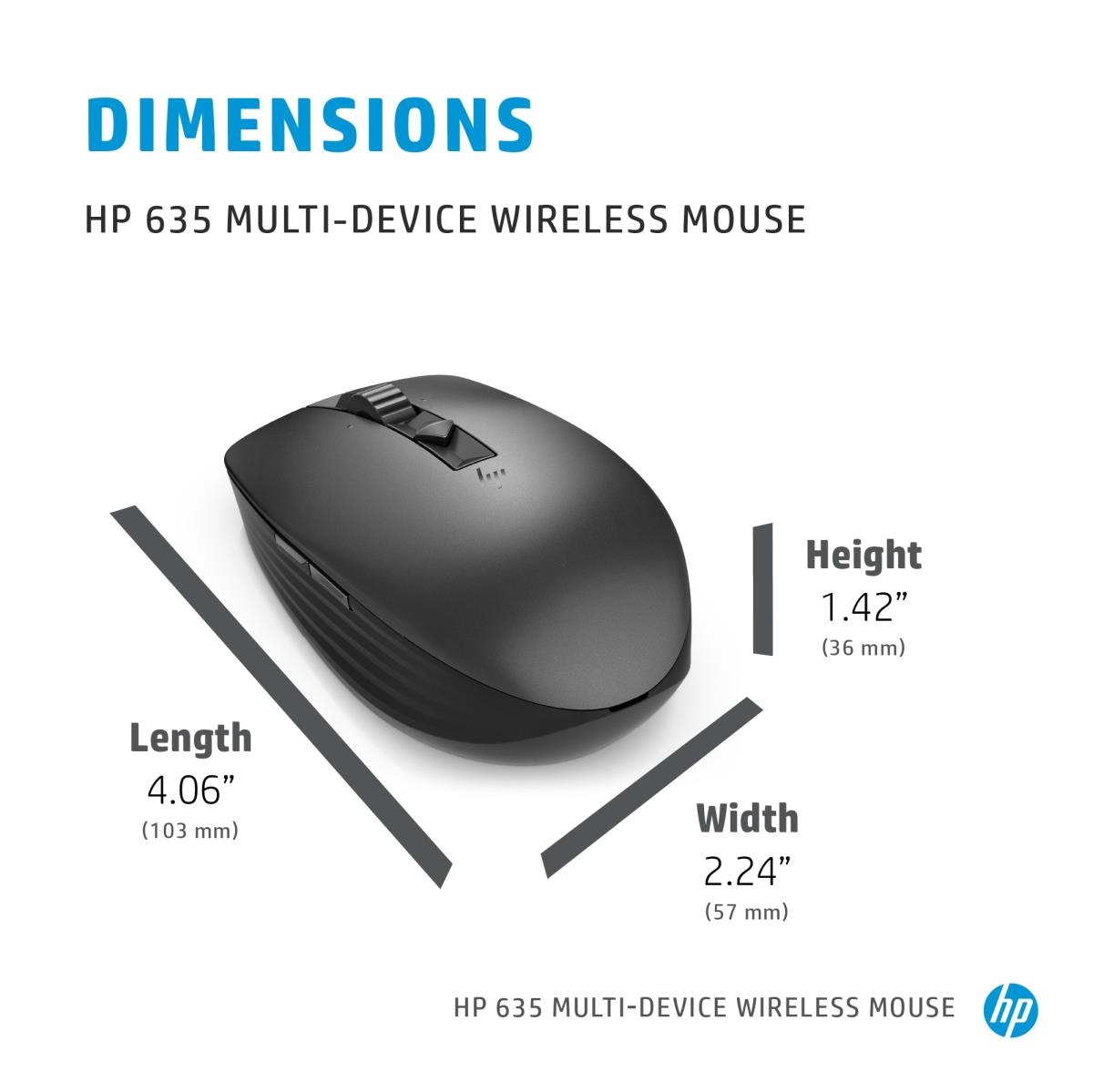 Wireless Multi-Device Mouse - 630M - Black
