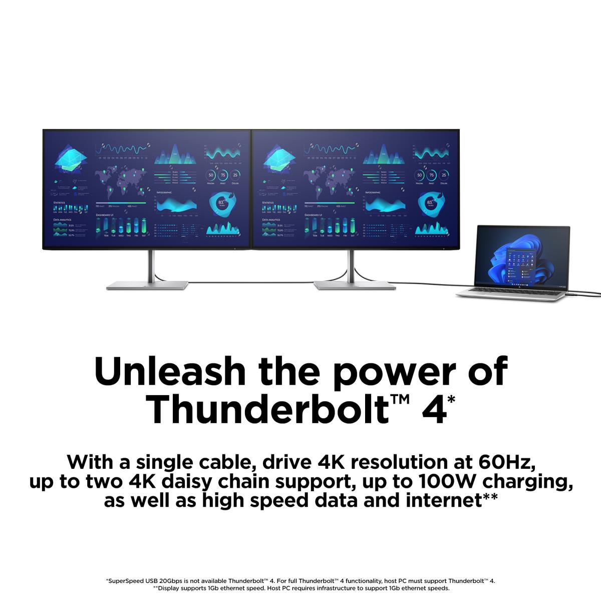 Desktop USB-C Monitor - E27u G4 - 27in - 2560x1440 (QHD) - IPS