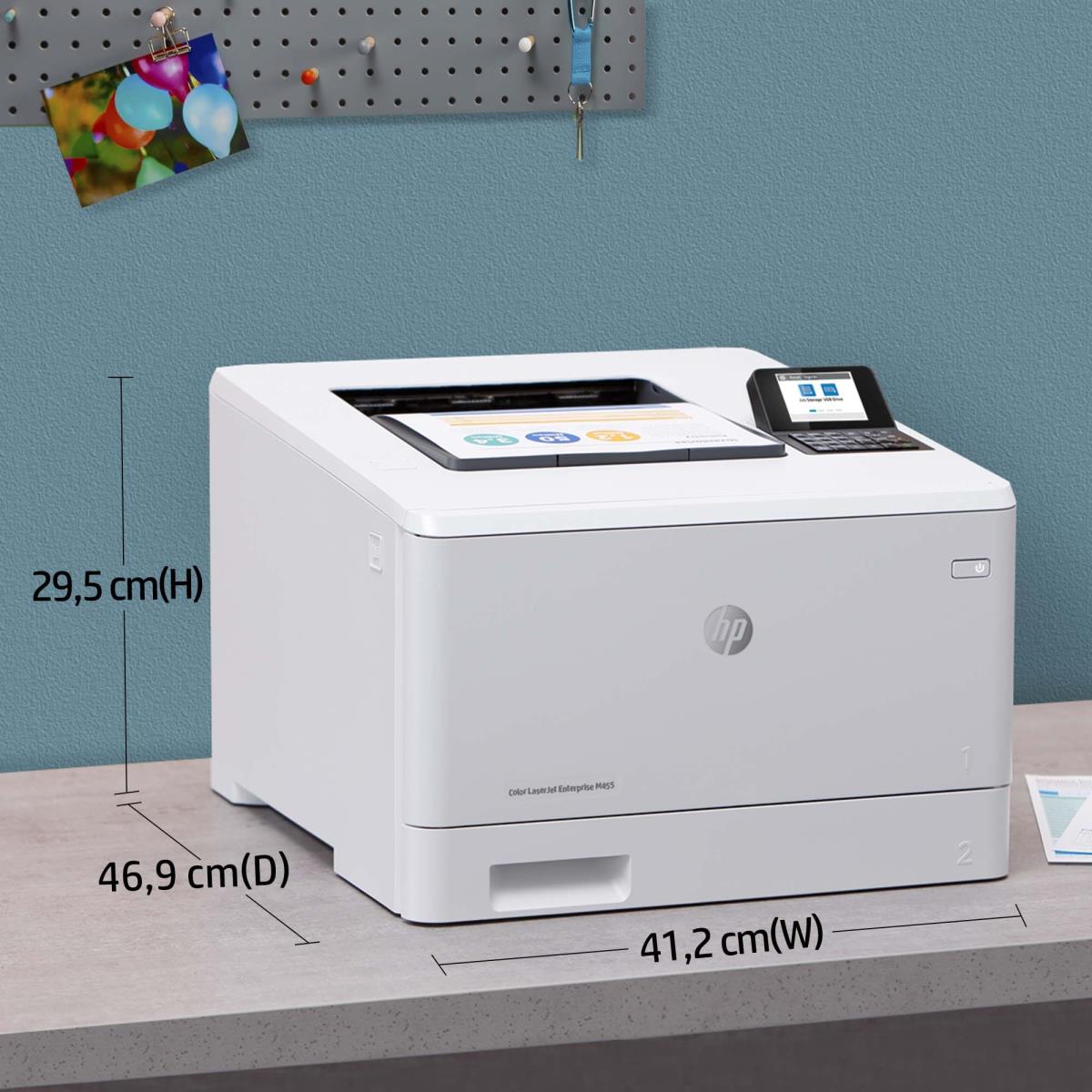 LaserJet Enterprise M455dn - Color Printer - Laser - A4 - USB / Ethernet