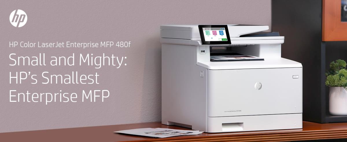 LaserJet Enterprise M480f - Color Multifunction Printer - Laser - A4 - USB / Ethernet