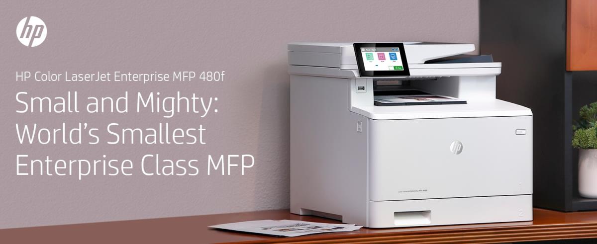 LaserJet Enterprise M480f - Color Multifunction Printer - Laser - A4 - USB / Ethernet