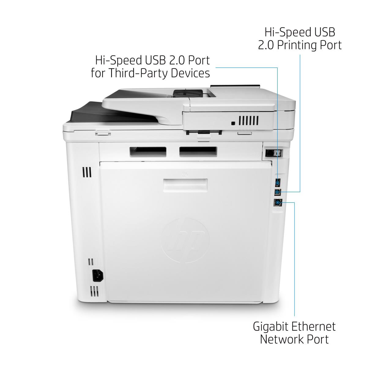 LaserJet Enterprise M480f - Color Multifunction Printer - Laser - A4 - USB / Ethernet