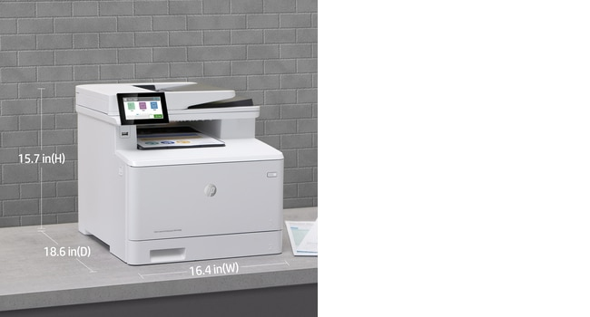 LaserJet Enterprise M480f - Color Multifunction Printer - Laser - A4 - USB / Ethernet