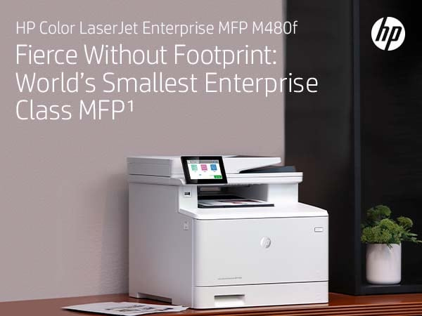 LaserJet Enterprise M480f - Color Multifunction Printer - Laser - A4 - USB / Ethernet