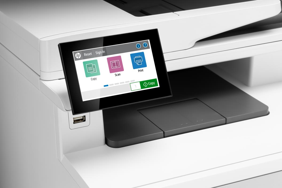 LaserJet Enterprise M480f - Color Multifunction Printer - Laser - A4 - USB / Ethernet