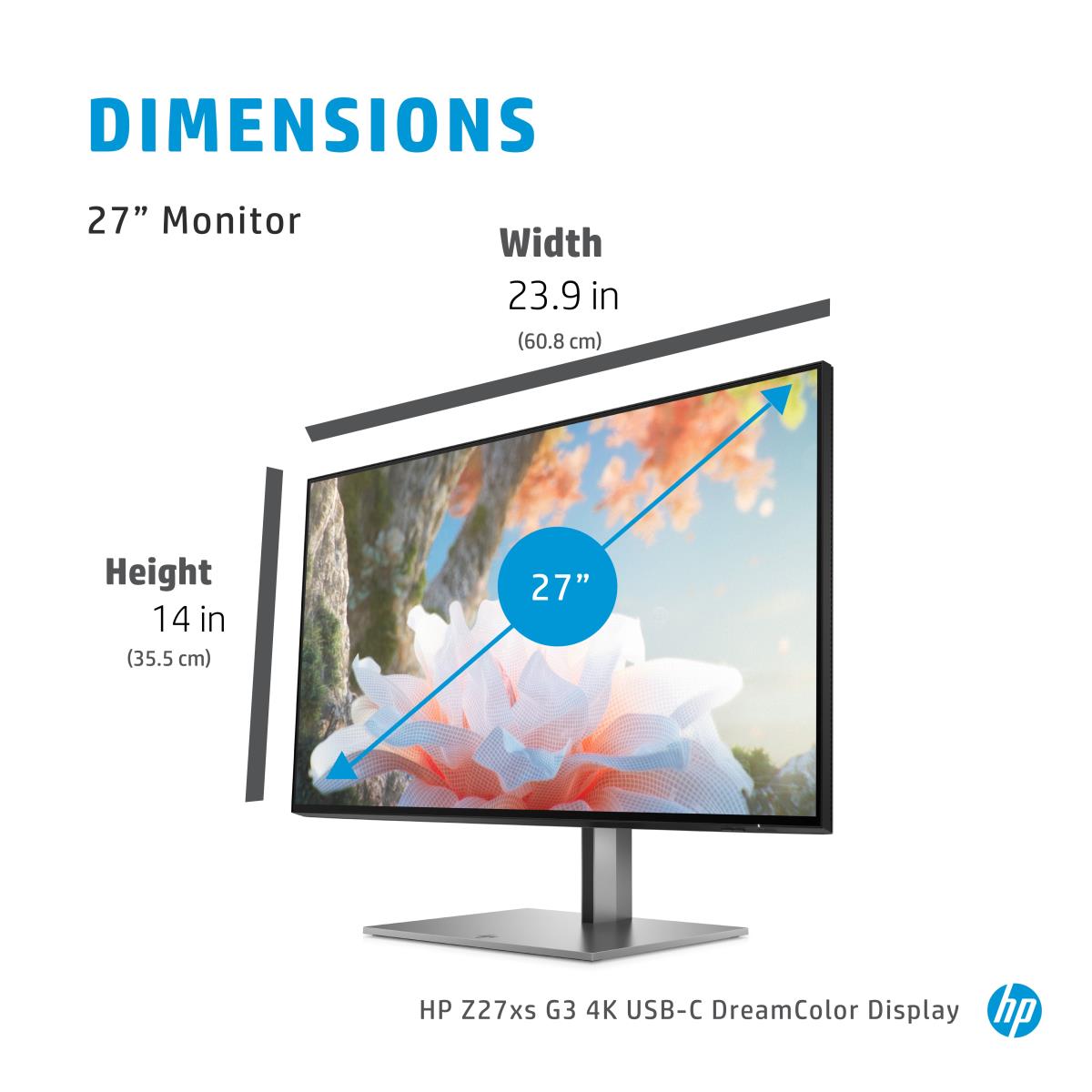 Desktop USB-C Monitor - DreamColor Z27xs G3 - 27in - 3840x2160 (4K UHD)