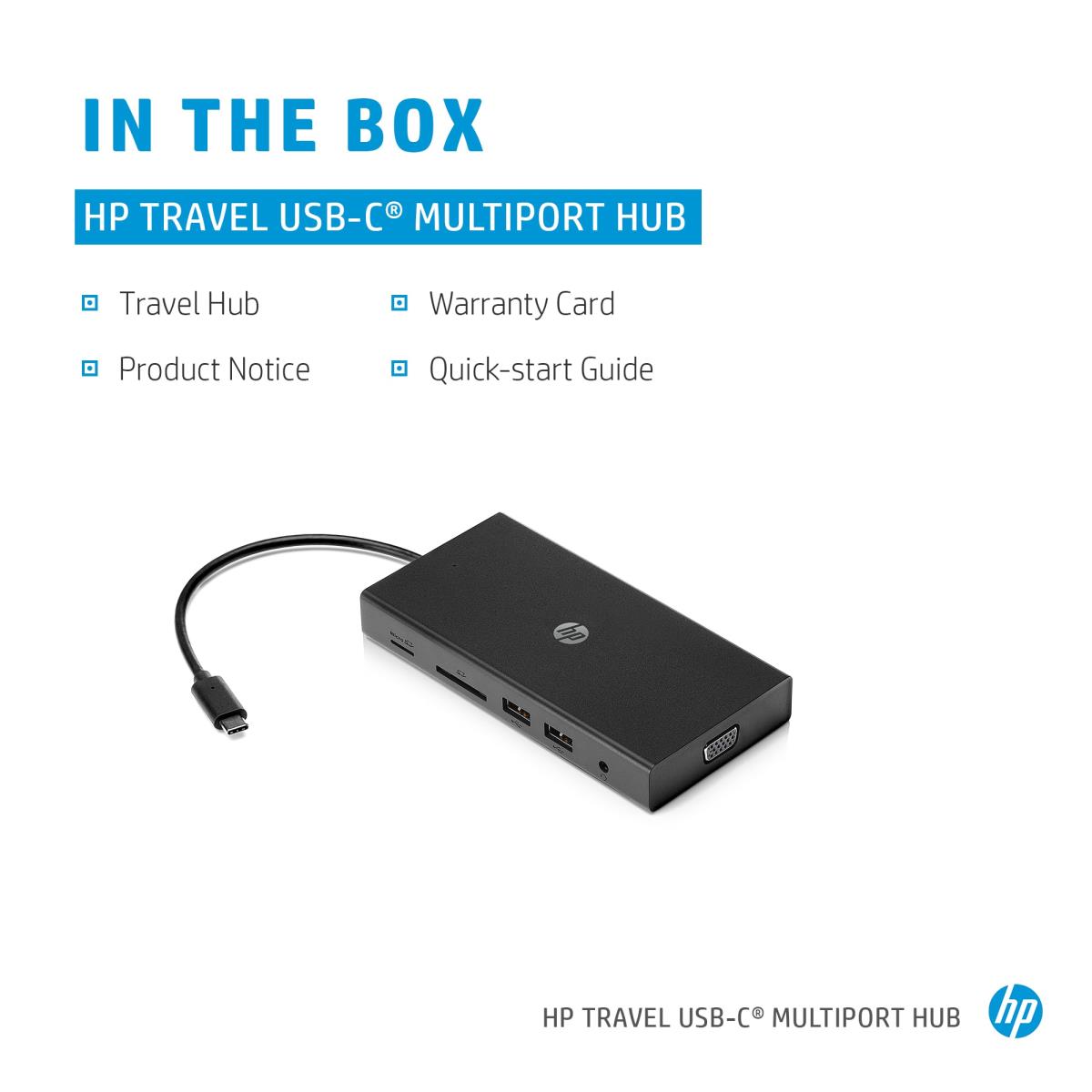 USB-C Travel Multi Port Hub