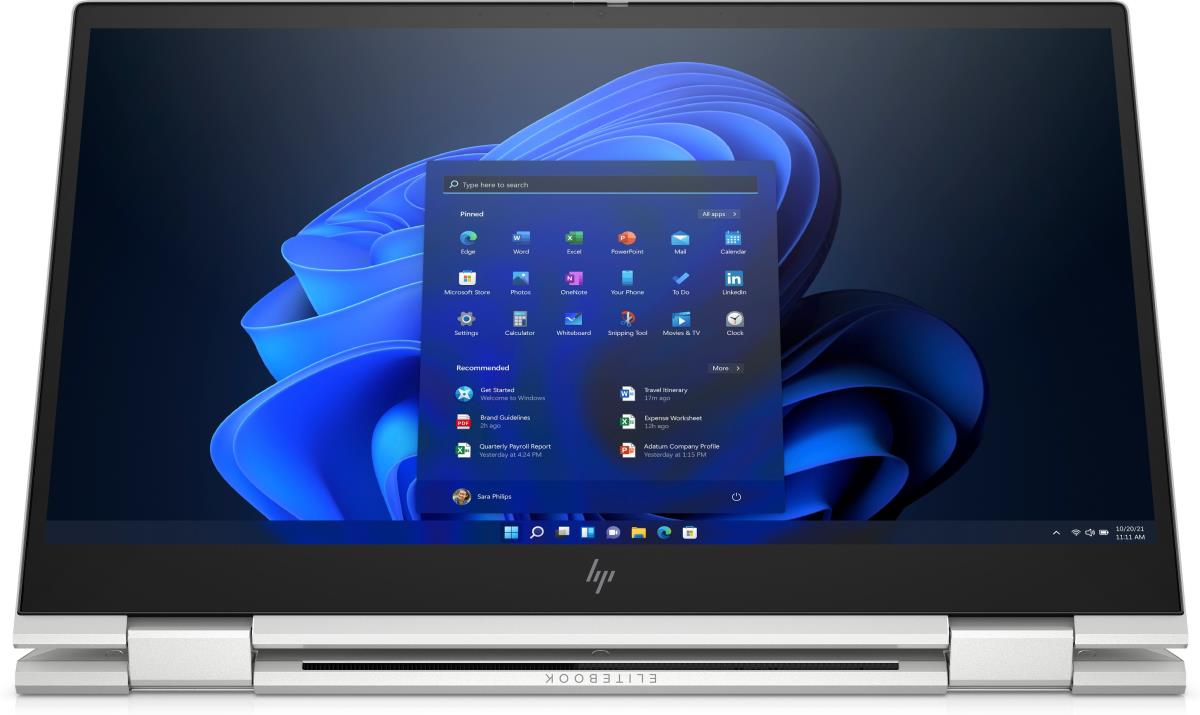 EliteBook x360 830 G8 - 13.3in - i5 1135G7 - 8GB RAM - 512GB SSD - Win10 Pro - Azerty Belgian