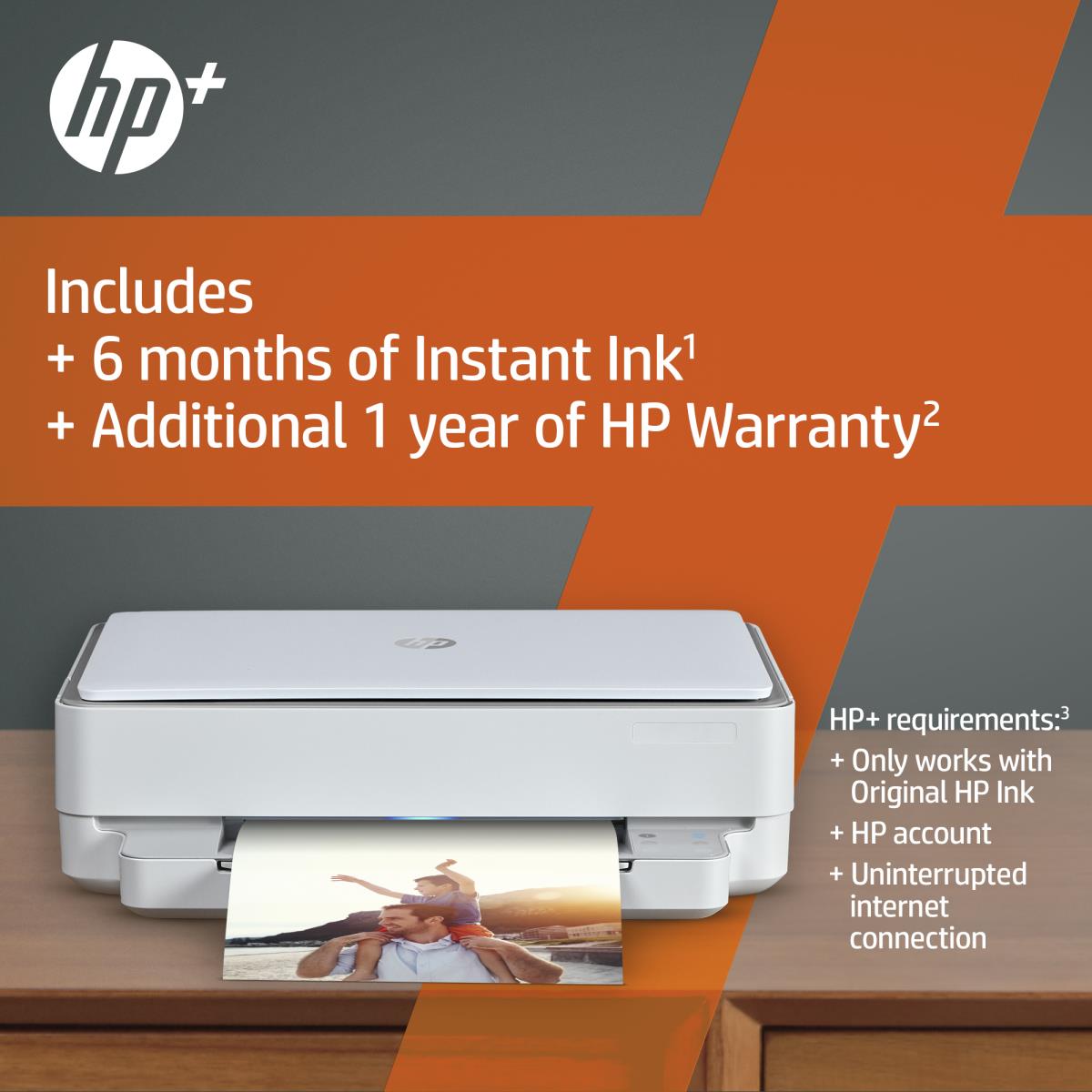 Envy 6020e - Color All-in-One Printer - Inkjet - A4 - USB /  Wi-Fi