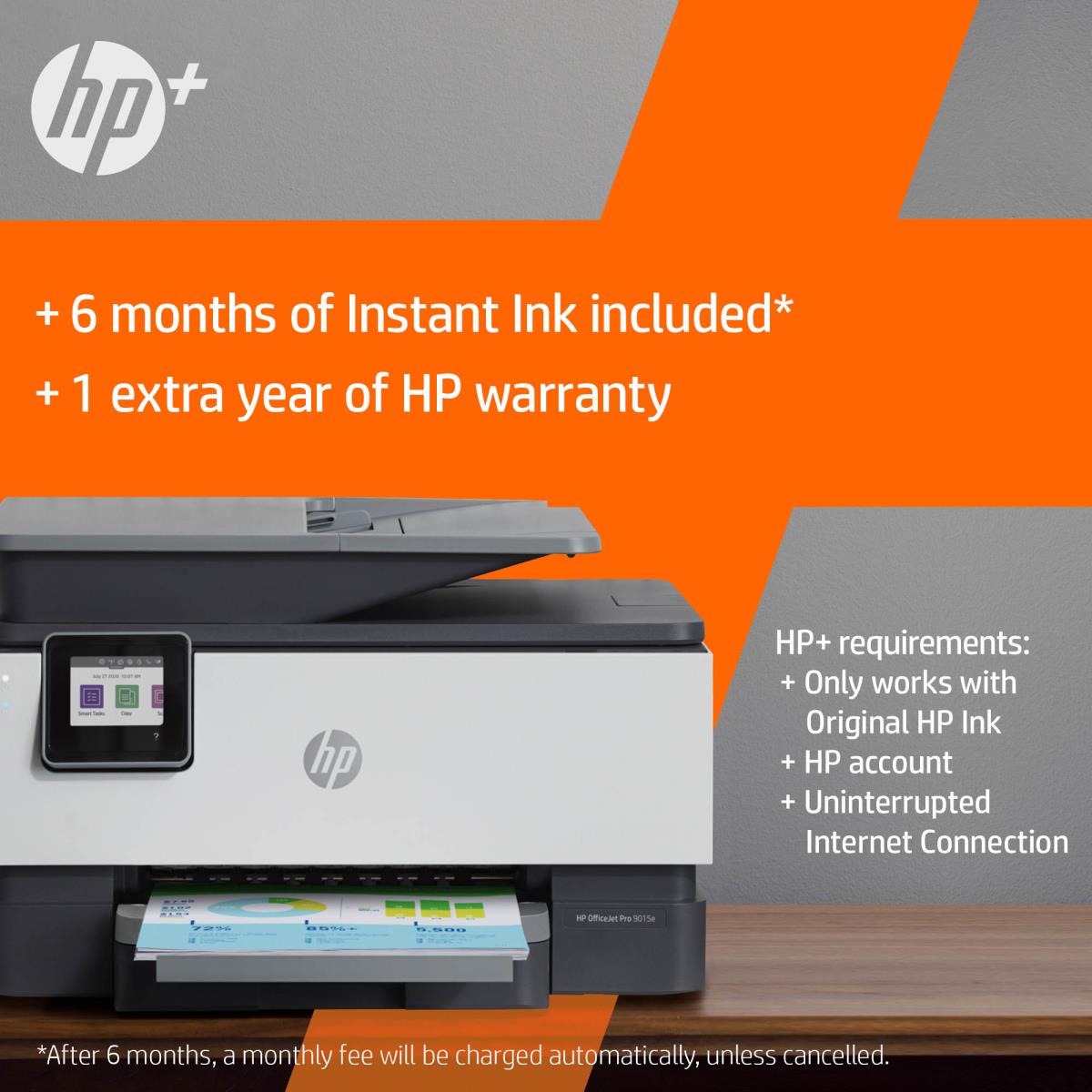 OfficeJet Pro 9012e - Color All-in-One Printer - Inkjet - A4 - USB / Ethernet / Wi-Fi