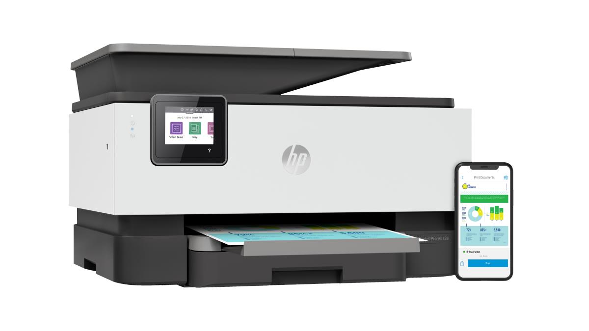OfficeJet Pro 9012e - Color All-in-One Printer - Inkjet - A4 - USB / Ethernet / Wi-Fi