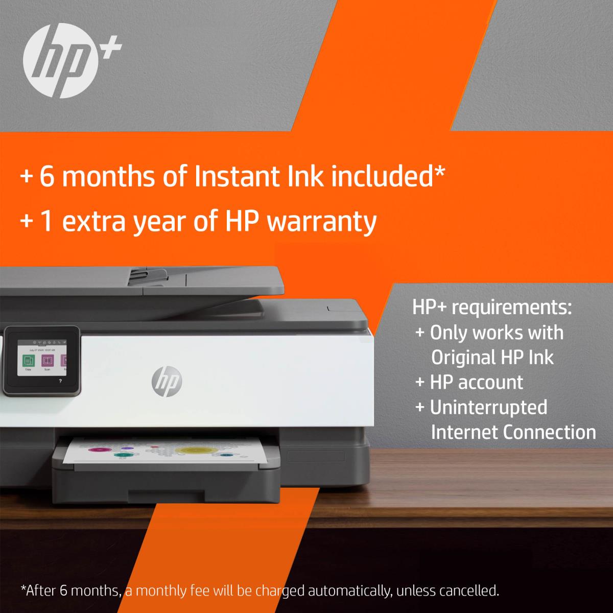 OfficeJet Pro 8022e - Color All-in-One Printer - Inkjet - A4 - USB / Ethernet / Wi-Fi