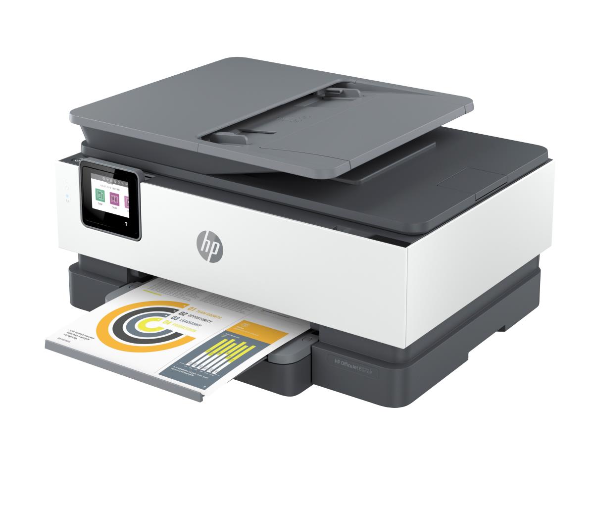 OfficeJet Pro 8022e - Color All-in-One Printer - Inkjet - A4 - USB / Ethernet / Wi-Fi