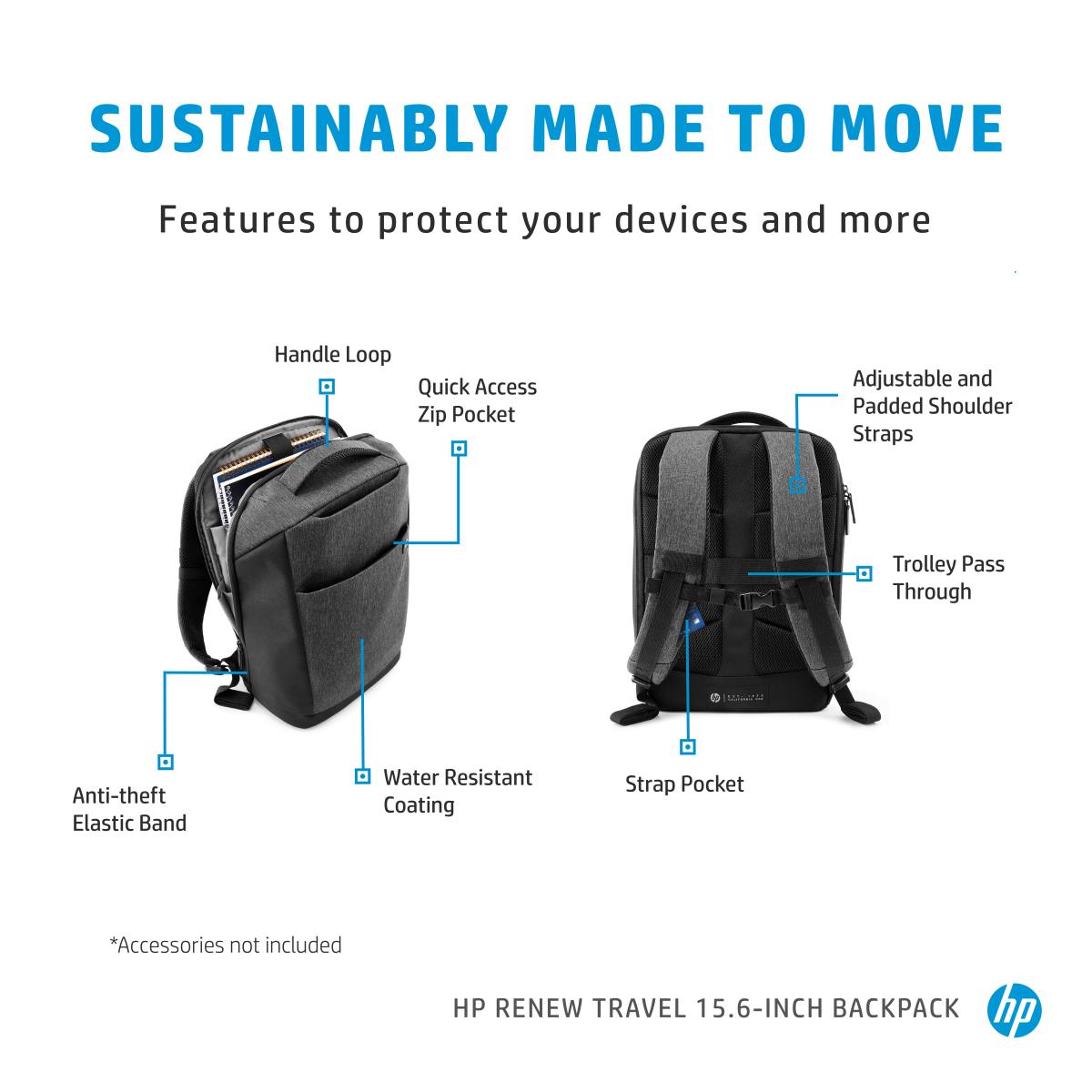 Renew Travel - 15.6in Notebook Backpack
