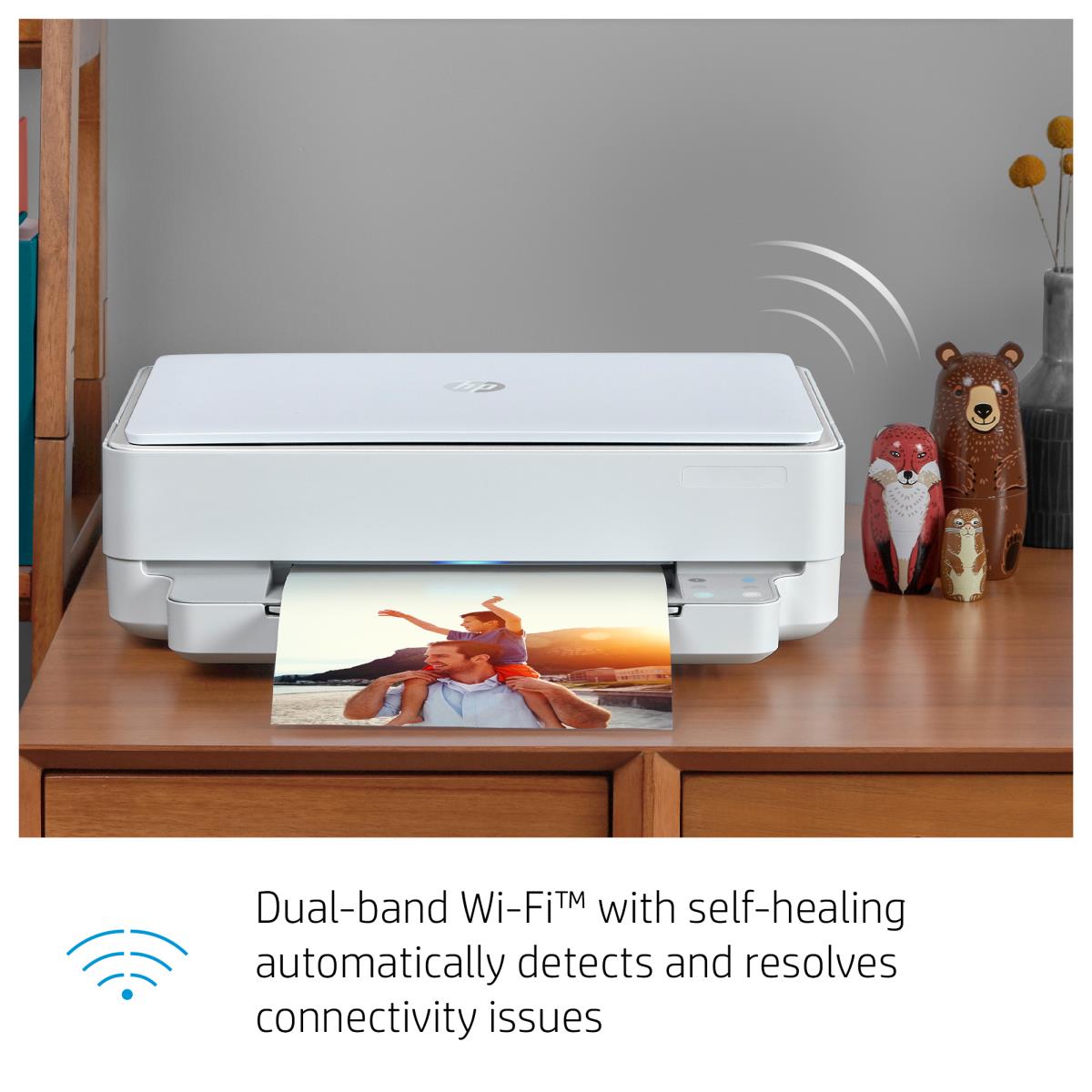 Envy 6022e - Color All-in-One Printer - Inkjet - A4 - USB /  Wi-Fi