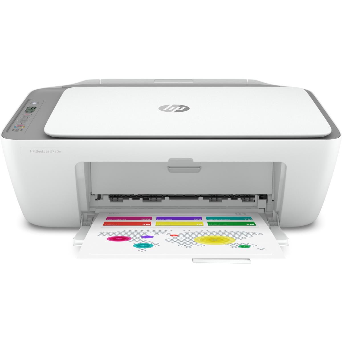 DeskJet 2720e - Color All-in-One Printer - Inkjet - A4 - USB