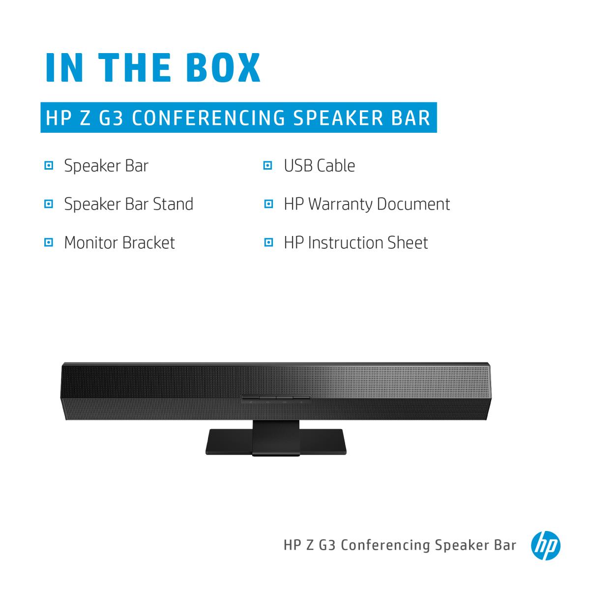 Conferencing Speaker Bar HP Z G3