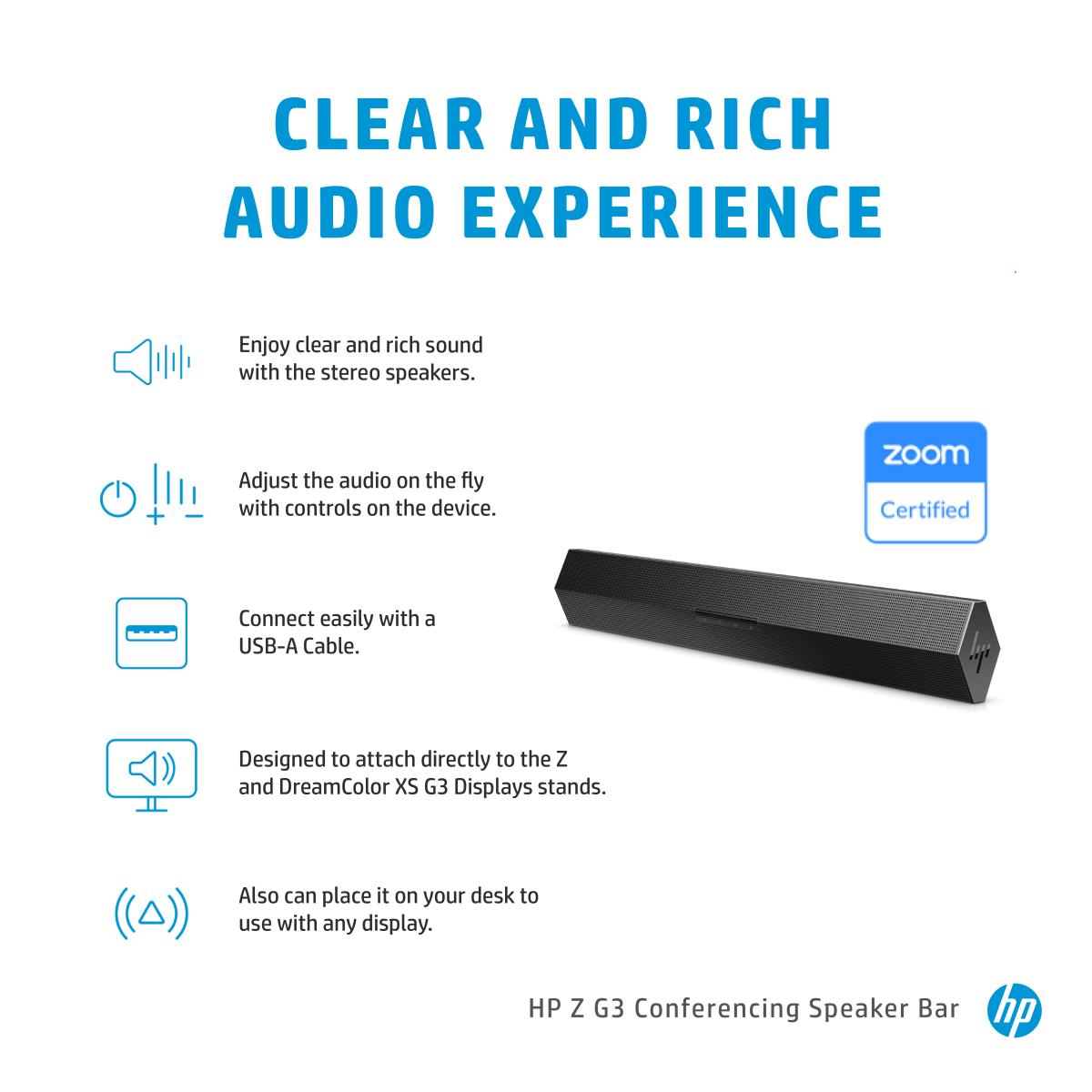 Conferencing Speaker Bar HP Z G3