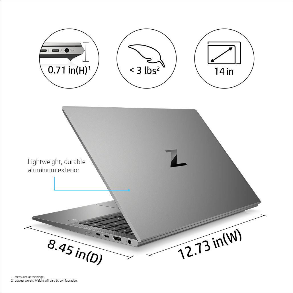 ZBook Firefly 14 G8 - 14in - i7 1165G7 - 16GB RAM - 1TB SSD - Win10 Pro - Azerty Belgian