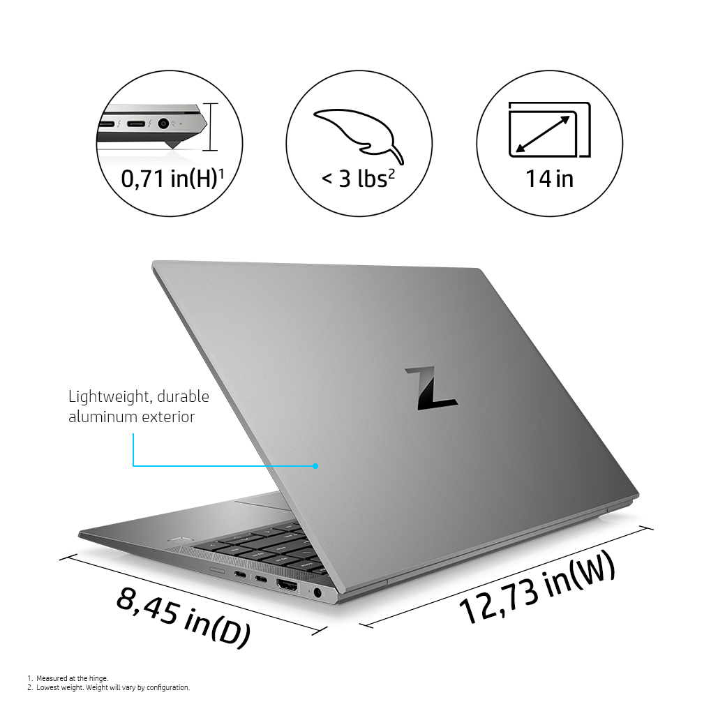 ZBook Firefly 14 G8 - 14in - i7 1165G7 - 16GB RAM - 1TB SSD - Win10 Pro - Azerty Belgian