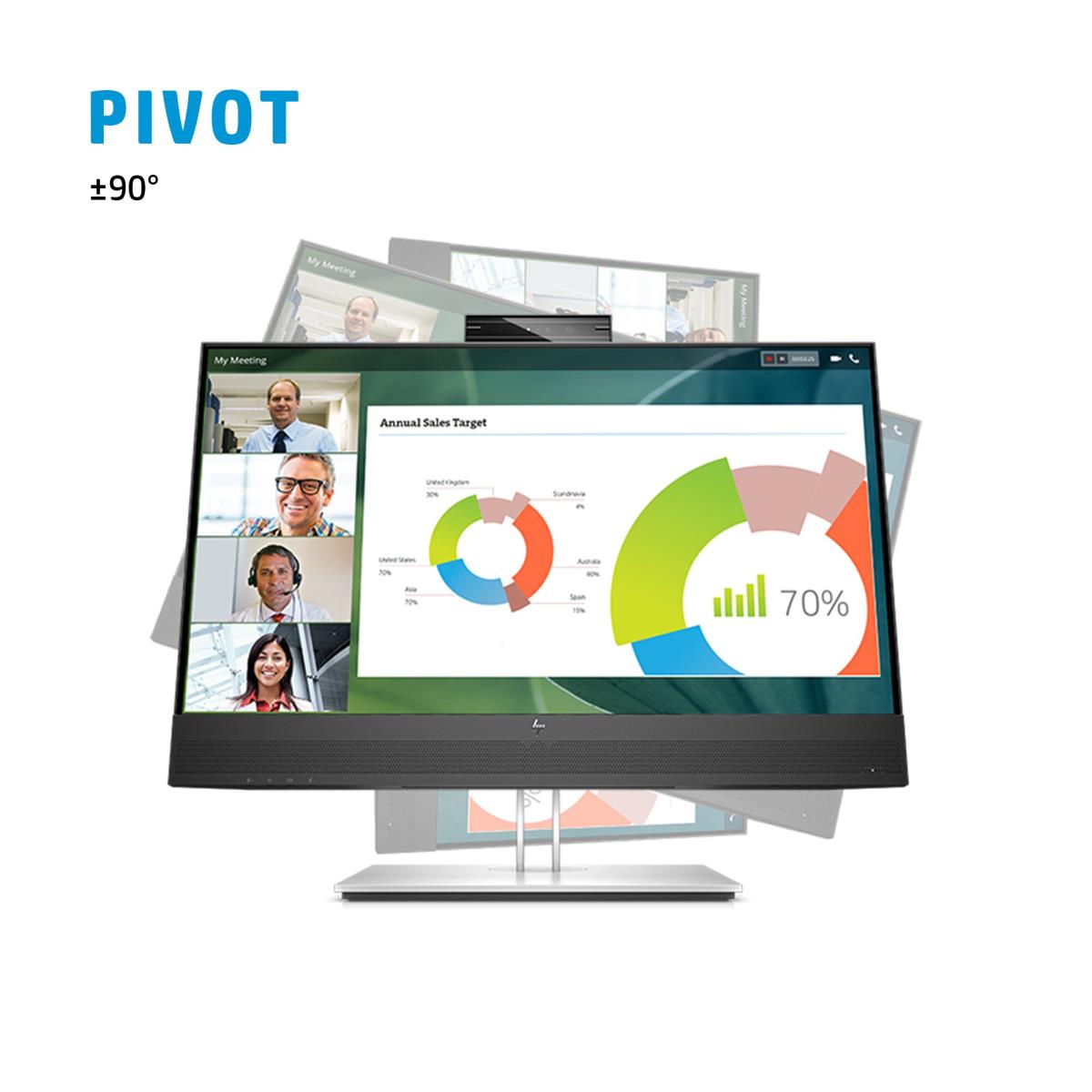 Conferencing Monitor - E24mv G4 - 24in - 1920x1080 (FHD) - IPS
