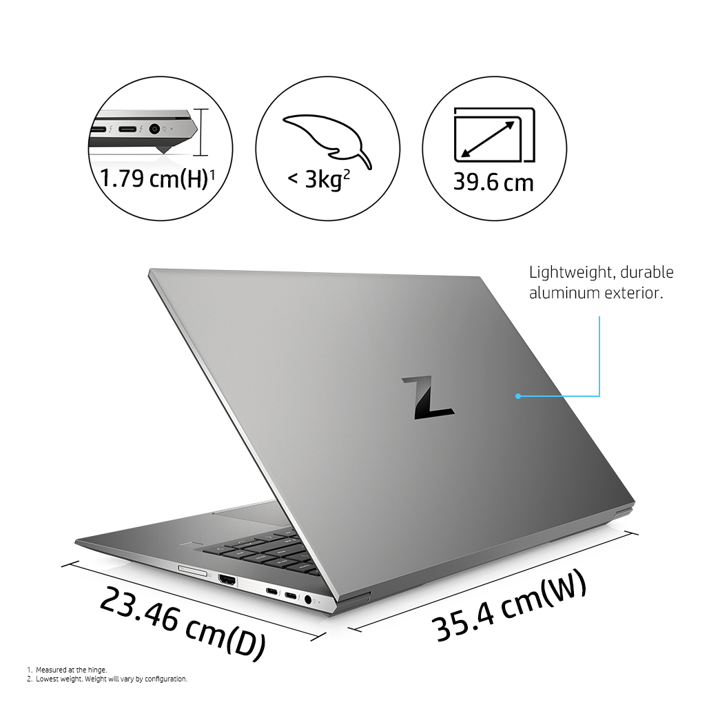 ZBook Studio G8 - 15.6in - i7 11800H - 32GB RAM - 1TB SSD - Win10 Pro - Azerty Belgian