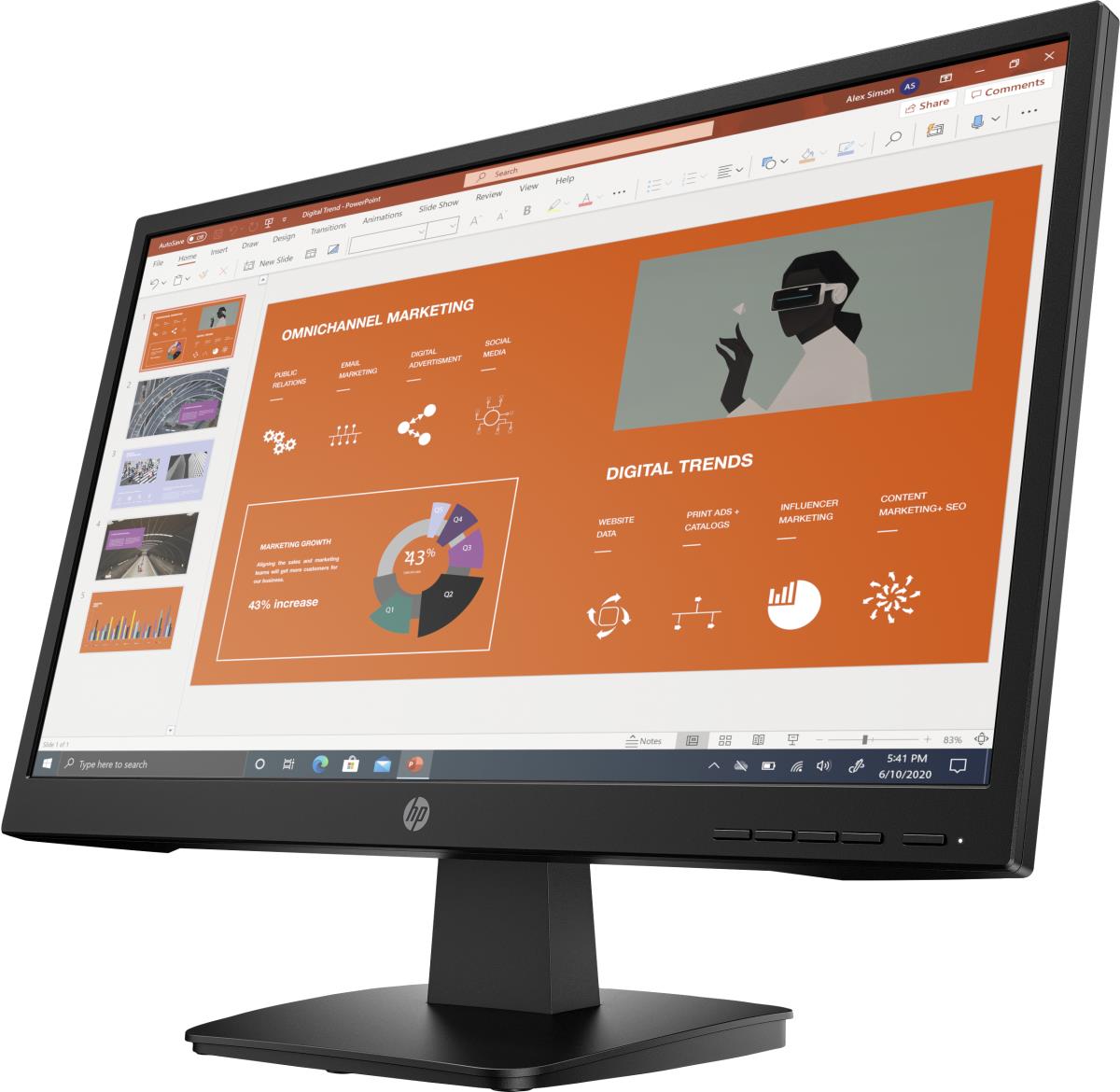 Desktop Monitor - P22va G4 - 22in - 1920x1080 (FHD)