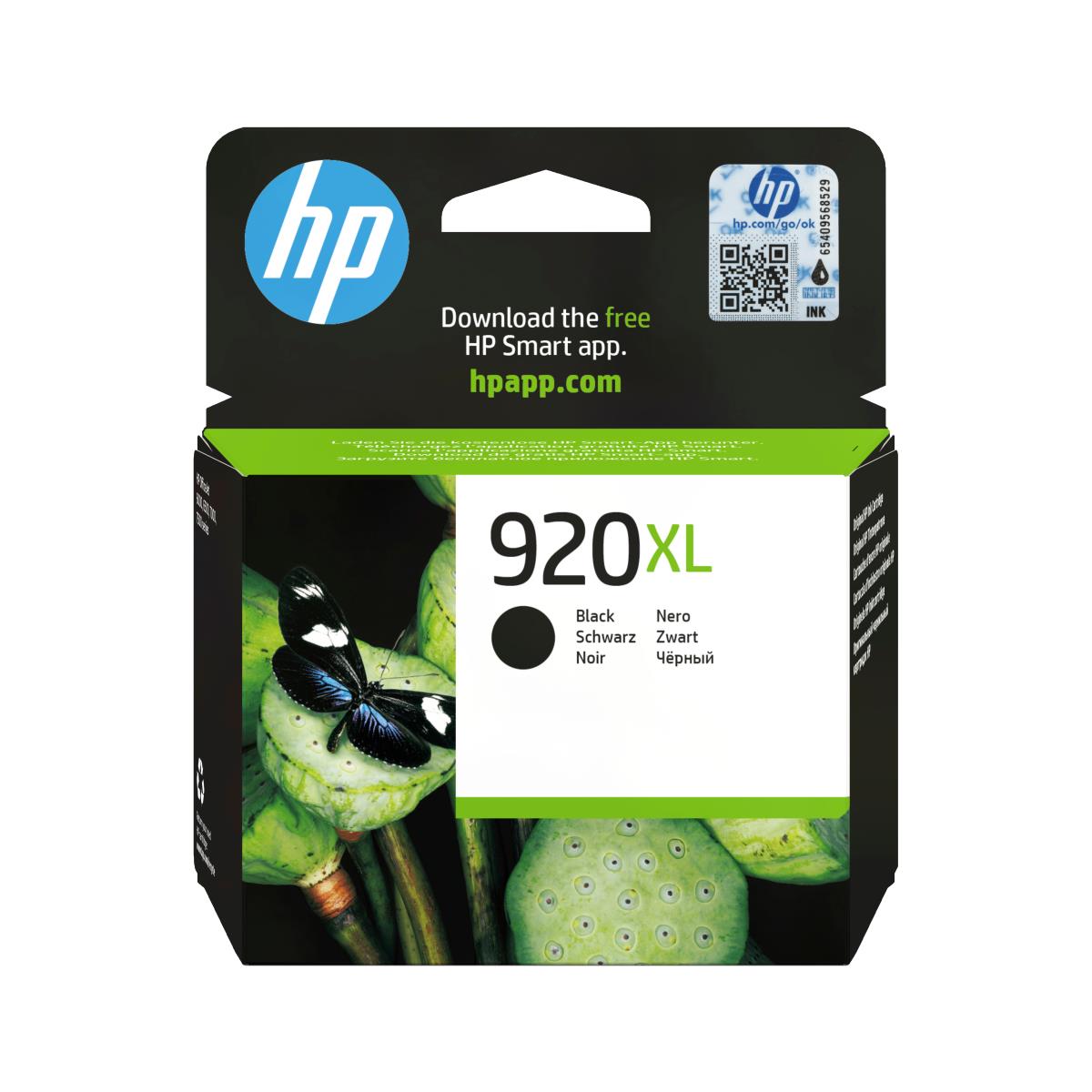 Ink Cartridge - No 920xl - 1.2k Pages - Black