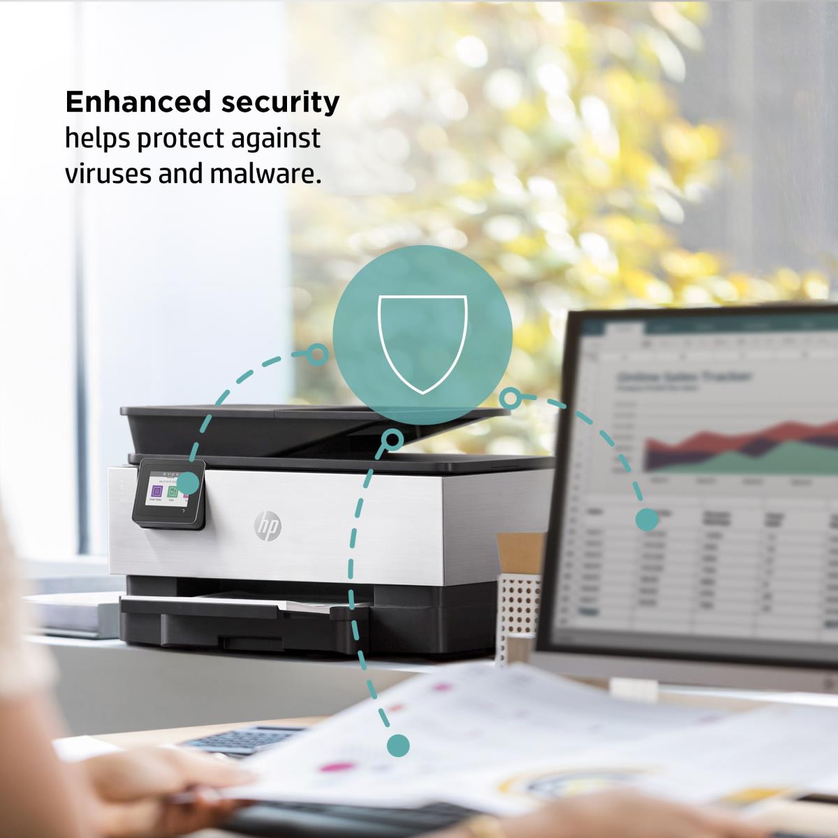 OfficeJet Pro 9019e - Color All-in-One Printer - Inkjet - A4 - USB / Ethernet / Wi-Fi
