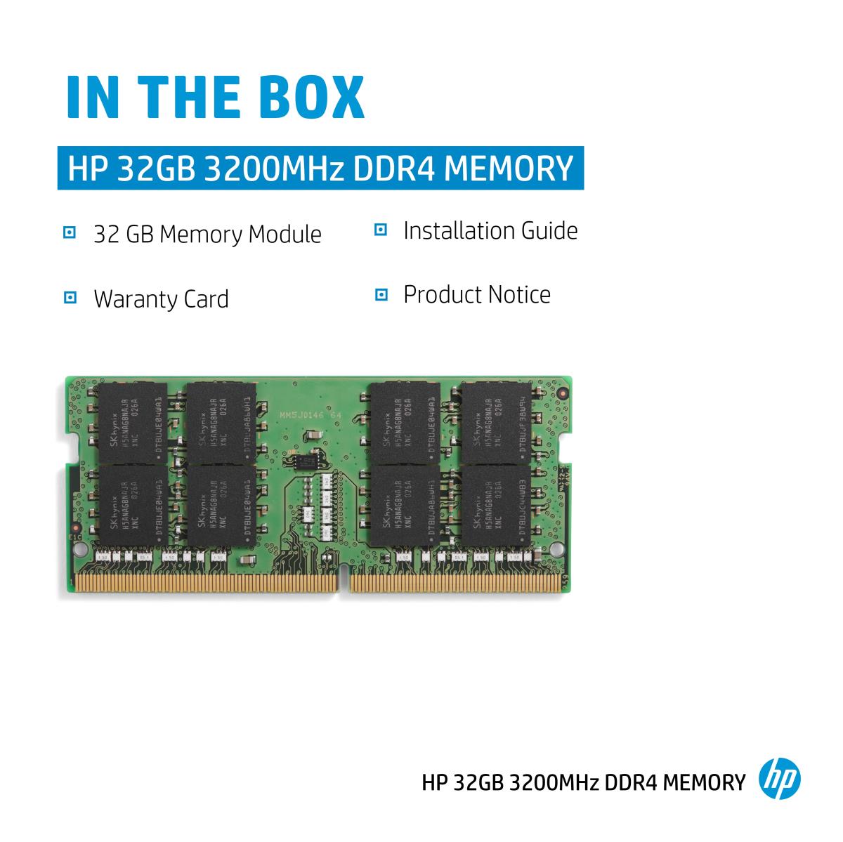 Memory 32GB DDR4 3200 SODIMM Memory