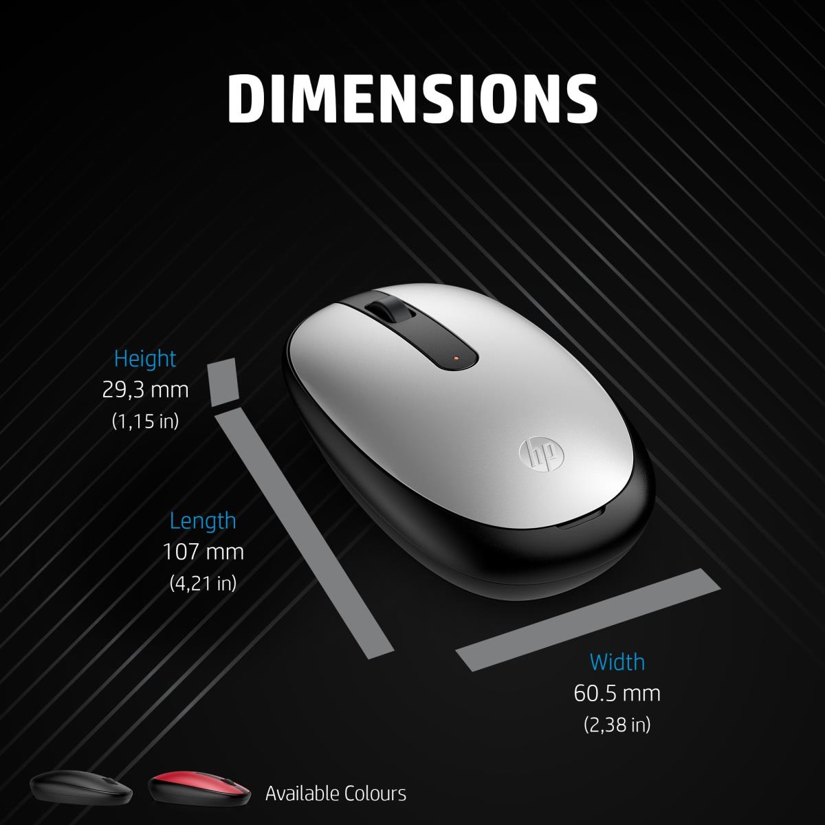 Wireless Mouse - 240 - Bluetooth - Red