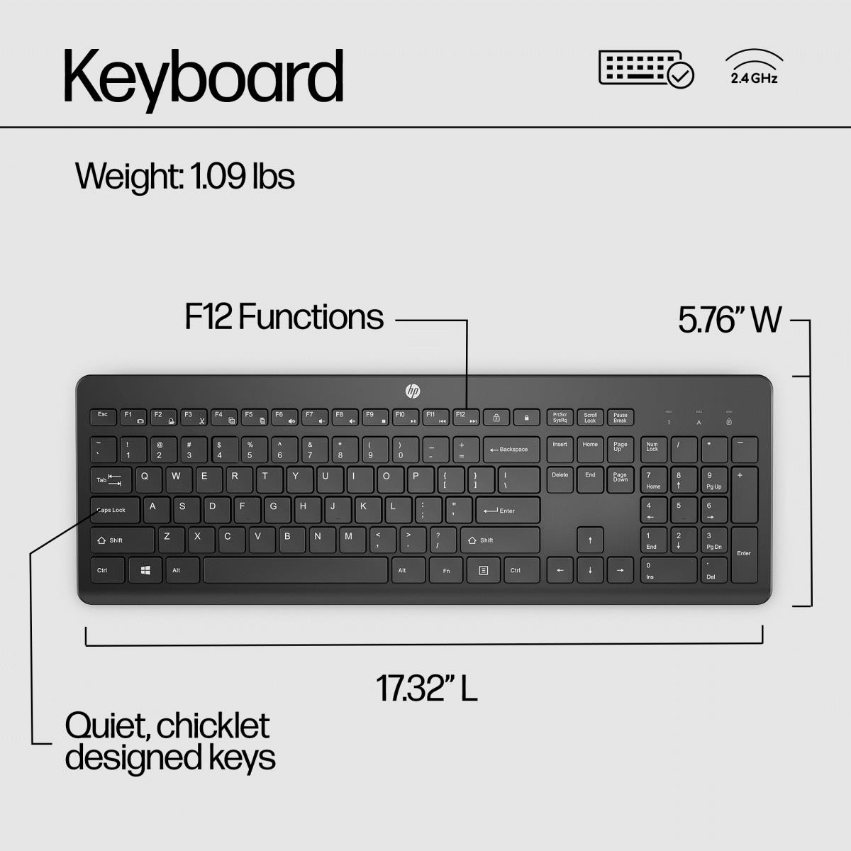 Wireless Keyboard 230 - Qwerty Int'l