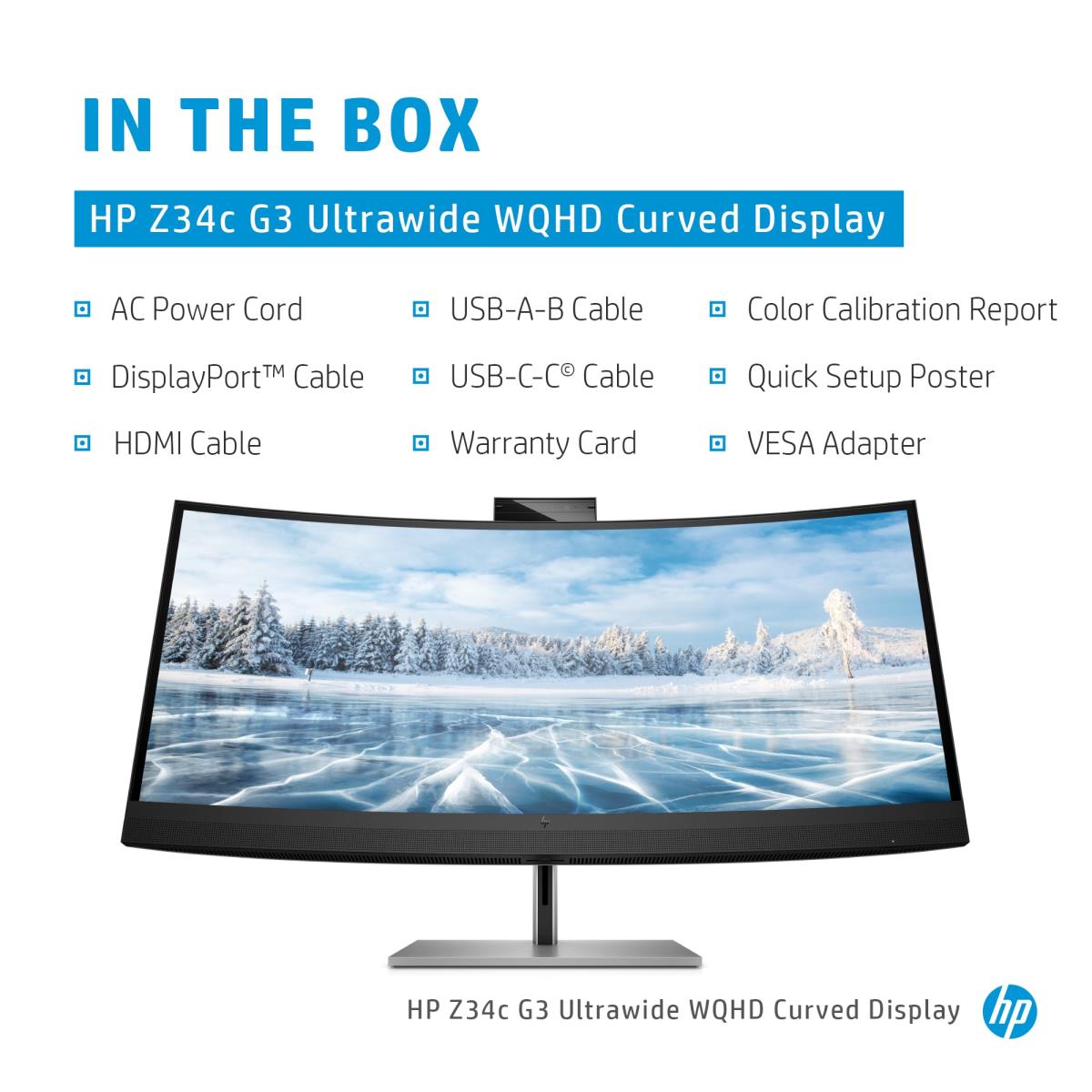 Curved Monitor - Z34c G3 - 34in - 3440x1440 (WQHD)