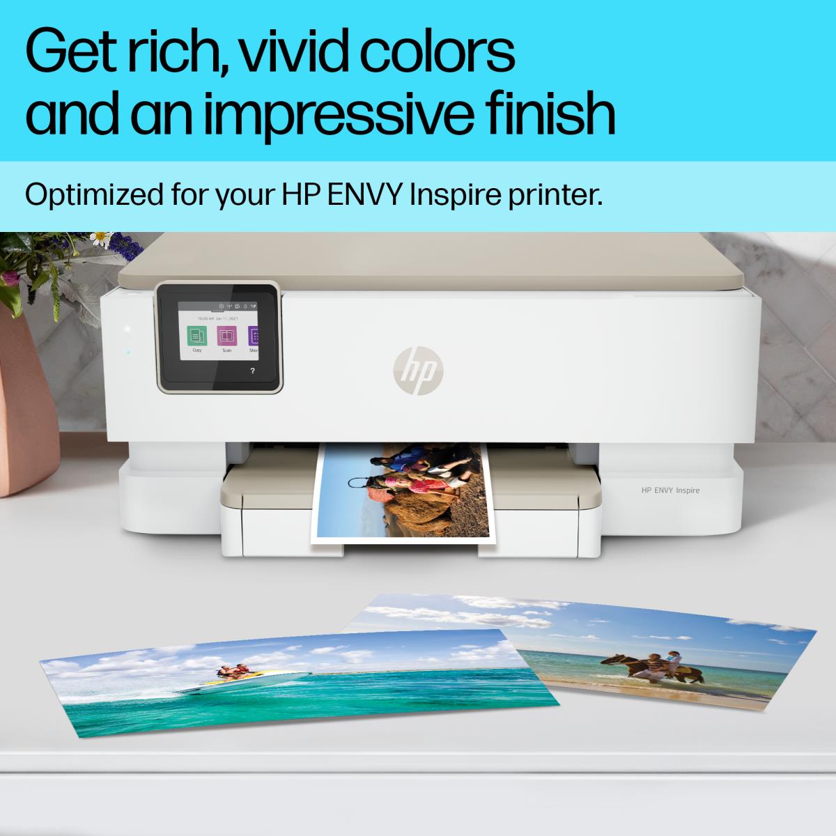 Advanced Photo Paper, Glossy, 4x12 in, 10 sheets (49V51A)